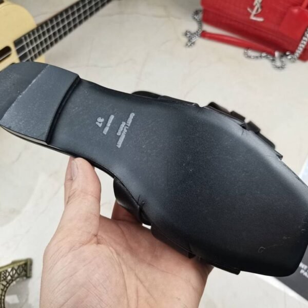 S – Tribute Leder-Mulesandalen