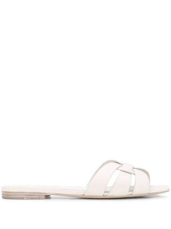 S – Tribute sandals with intertwined straps