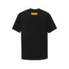 LV T-shirt Black Gradient Logo
