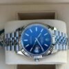 RLX Date Just Blue Stick Dial
