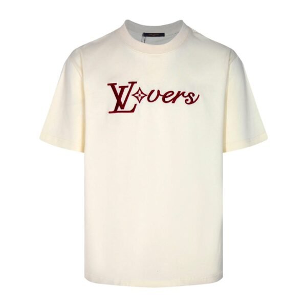 LV T-shirt Cream Loverss