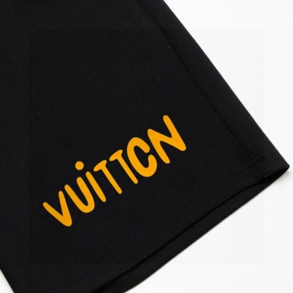 5-48-3.jpg LV Shorts Black Yellow Logo