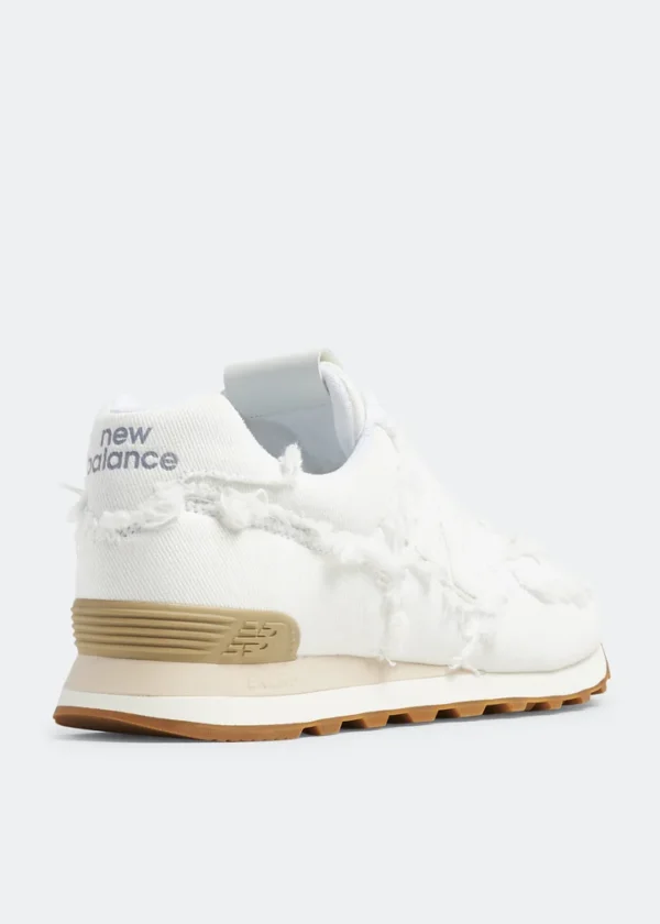 Miu Miu x New Balance 574 denim sneakers