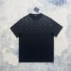LV T-shirt Gradient Cotton Black