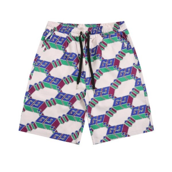 GG Shorts Multicolor GG Pattern Drawstring