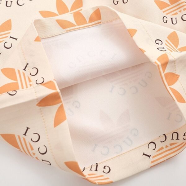 HUKJ-6.jpg GG x Adidas Shorts Trefoil Beige Casual