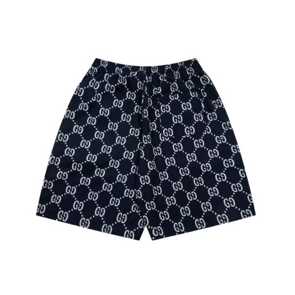 REGRG-8.jpg GG Shorts Monogram Stripe Navy