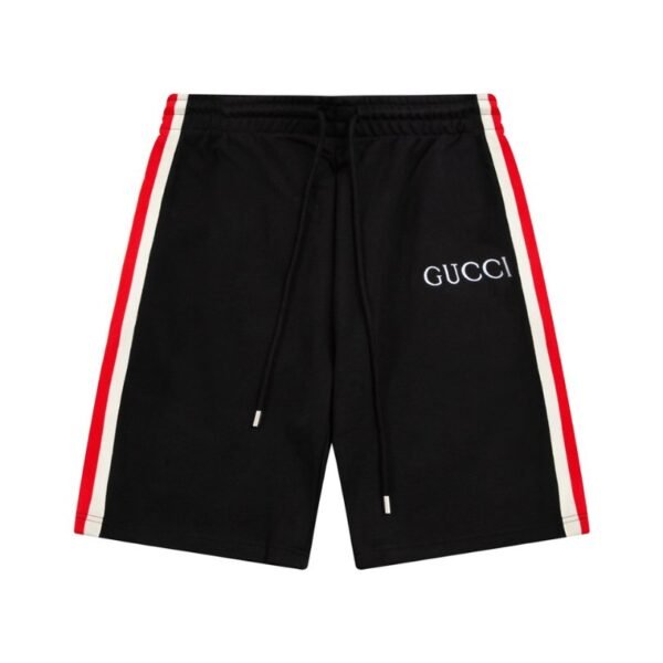 GG Shorts Stripe Logo Black