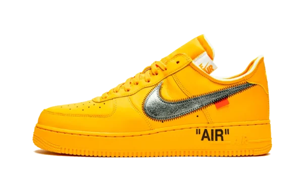 AF1 Low 0ff-White University Gold Metallic