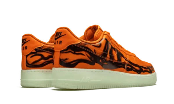AF1 Orange Skeleton
