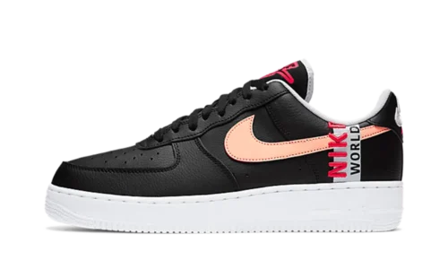 AF1 Pack Black Flash Crimson
