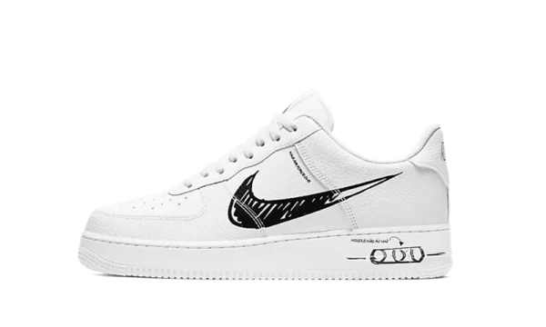 AF1 White Black