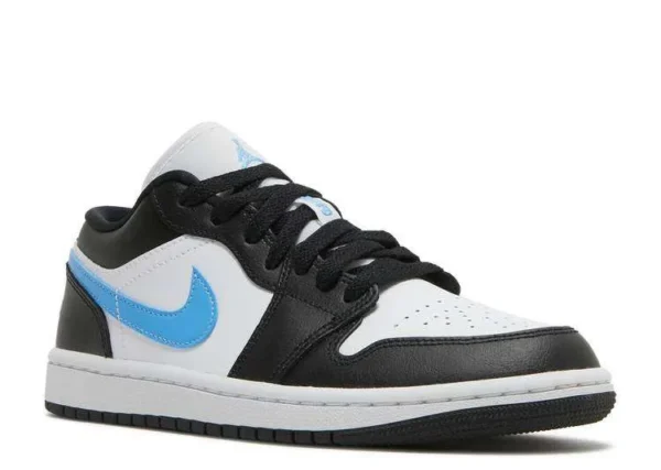 AIR JORDAN 1 LOW ‘BLACK UNIVERSITY BLUE’