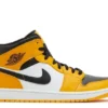 AIR JORDAN 1 MID ‘REVERSE YELLOW TOE’
