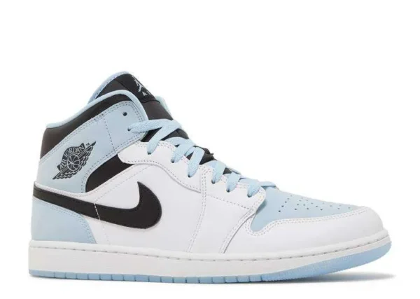 AIR JORDAN 1 MID ‘WHITE ICE BLUE’
