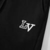 LV Shorts Black White Logo