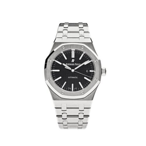 AP Royal Oak 15400ST.OO.1220ST.01 Steel Black Dial