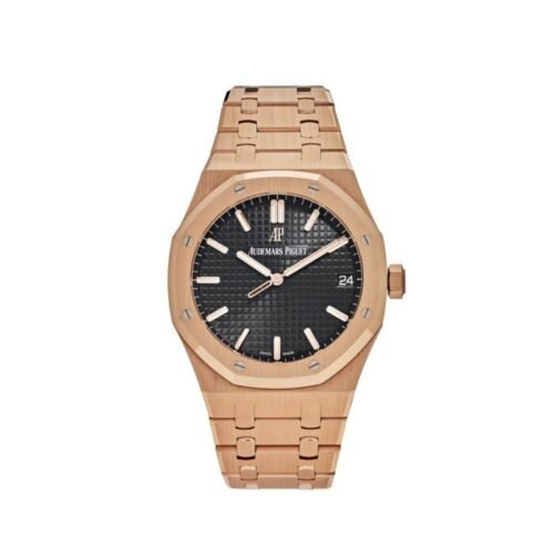 AP Royal Oak 15500OR.OO.1220OR.01 Selfwinding Rose Gold Black Dial