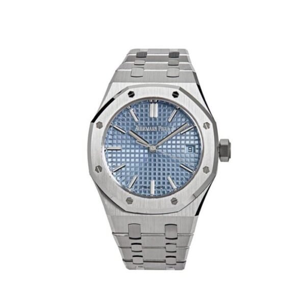 AP Royal Oak 15550ST.OO.1356ST.08 Steel Ice Blue Dial