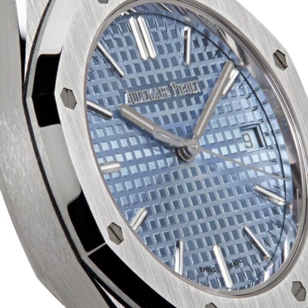 AP Royal Oak 15550ST.OO.1356ST.08 Steel Ice Blue Dial