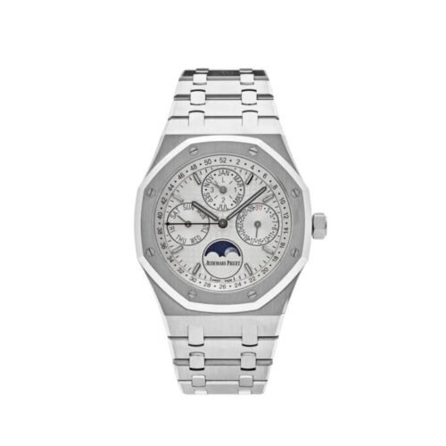 AP Royal Oak Perpetual Calendar 26574ST.OO.1220ST.01 Steel White Dial