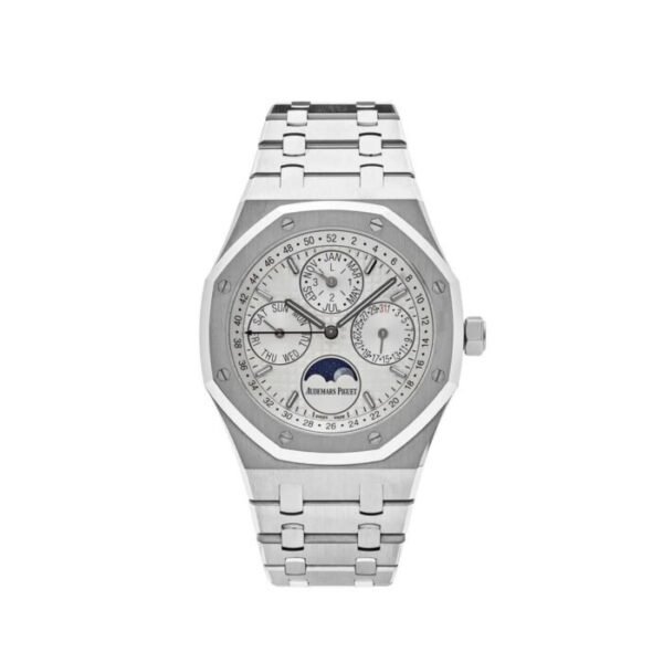 AP Royal Oak Perpetual Calendar 26574ST.OO.1220ST.01 Steel White Dial