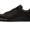 Calfskin nappa Portofino sneakers Black