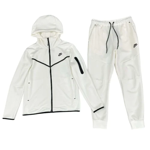Conjunto NIKE TECH Fleece «Blanco» Algodon Real