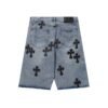 dfdfdf-6.jpg CHRM HRTS Shorts Black Cross Denim