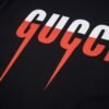GG T-shirt Red Gradient Logo Black