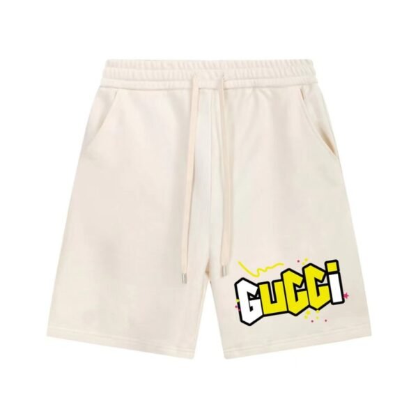 GG Shorts Logo White