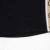 GG Shorts Monogram Trim Black