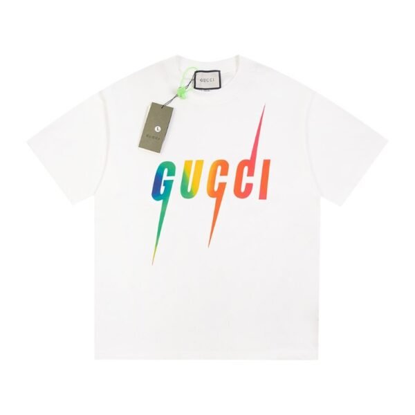 effwe-2.jpg GG T-shirt Rainbow Logo White