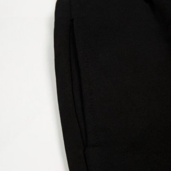 GG Shorts Black Logo Print