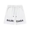 BLNCG Shorts  Logo White
