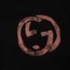GG T-shirt Distressed Logo Black