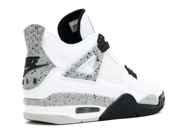 JORDAN RETRO 4 ‘WHITE CEMENT’
