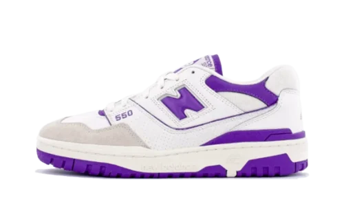 NB550 White Purple