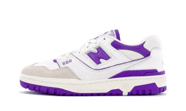 NB550 White Purple