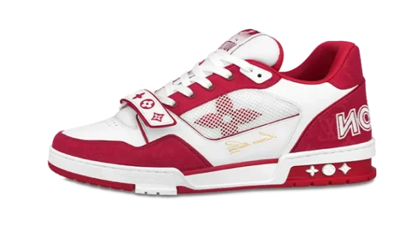 Red Monogram Denim Cinturino