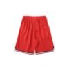 BP Shorts Busy Works Striped Trim Red