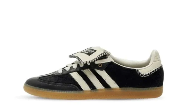 Samba Pony Tonal Low x Wales Bonner ‘Core Black’