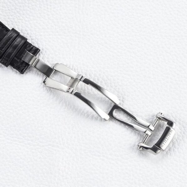 PP Nautilus Chronograph Black Leather