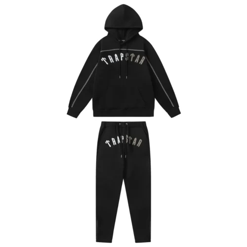 Split Arch Black Tracksuit