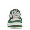 Trainer Green Monogram Denim White