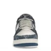 Trainer Monogram Denim White Blue